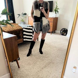 Chic, sexy, fun- you need this vest for the holiday season